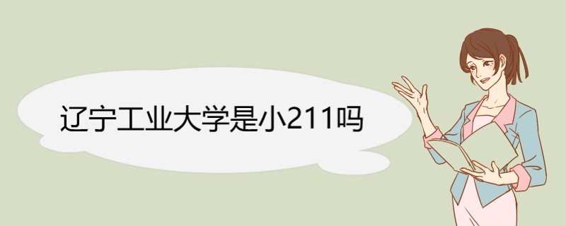 辽宁工业大学是小211吗