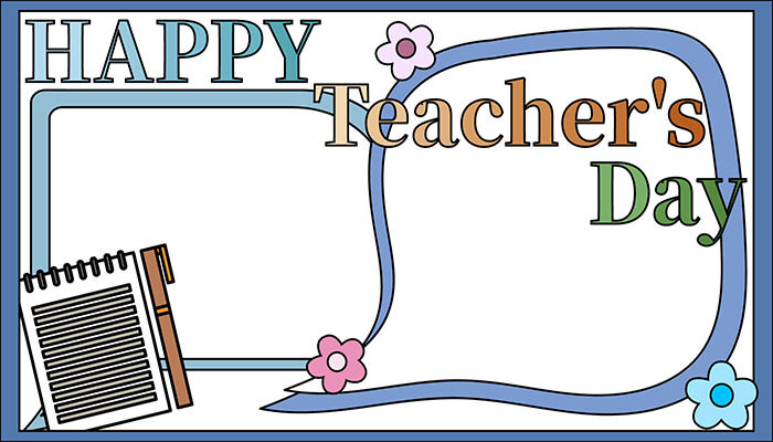 HAPPY Teacher's  Day手抄报简单